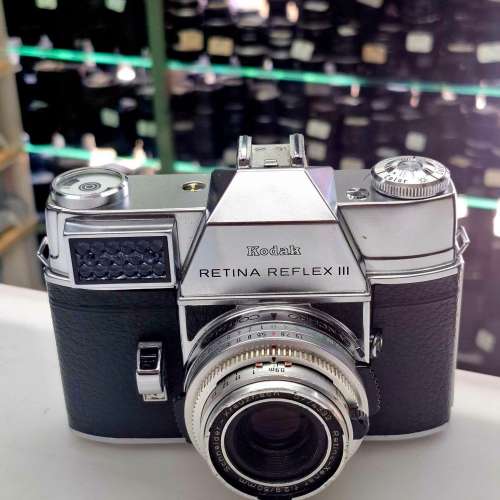 KODAK RETINA REFLEX III + XENAR 50MM F2.8 全正常 DKL MOUNT