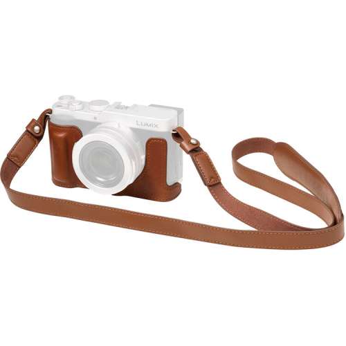 SmallRig Panasonic LUMIX L10 Half-Case with Shoulder Strap (Brown) - 6275