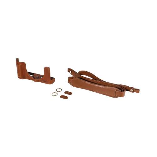 SmallRig Panasonic LUMIX L10 Half-Case with Shoulder Strap (Brown) - 6275