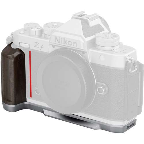 SmallRig L-Shape Wooden Grip for Nikon Zf (Silver) - 5707 木製銀色L 型側手柄支架