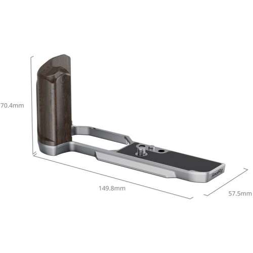 SmallRig L-Shape Wooden Grip for Nikon Zf (Silver) - 5707 木製銀色L 型側手柄支架