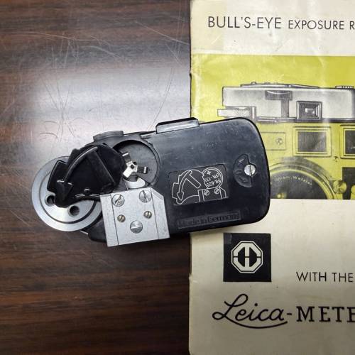 Leica MR-4 銀色測光錶 連說明書