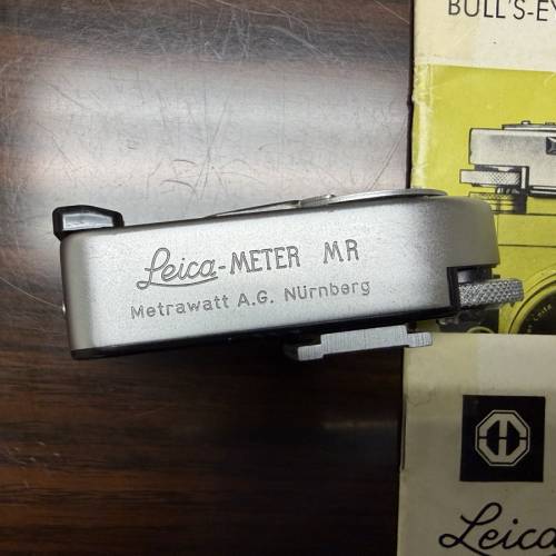 Leica MR-4 銀色測光錶 連說明書