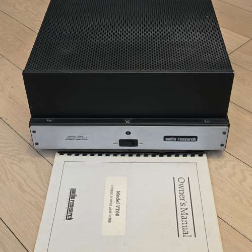 美國製 Audio Research VT60 power amplifier 膽後級功放