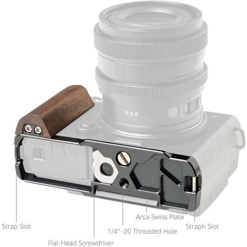SmallRig L-Shape Handle for Lumix S9 (Wooden) - 5945 木製L 型側手柄支架