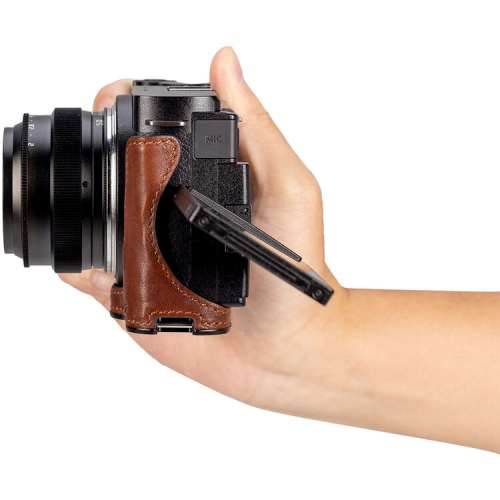 SmallRig Leather Half-Case for Panasonic Lumix S9 Mirrorless Camera - 4703
