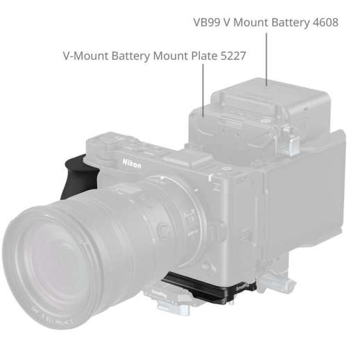 SmallRig L-Shaped Silicone Grip for Nikon ZR -  5466 L 形側手柄支架
