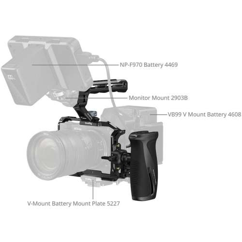 SmallRig Advanced Camera Cage Kit for Nikon ZR - 5468 相機籠高級套裝