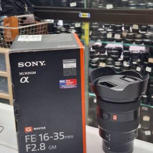 SONY FE 16-35MM F2.8 GM 95% NEW