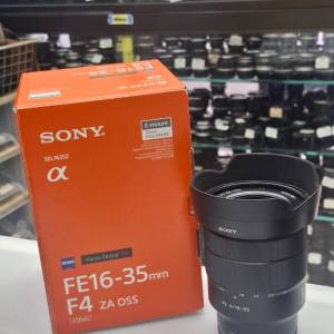 SONY ZEISS VARIO-TESSAR FE 16-35MM F4 T* ZA OSS 95% NEW