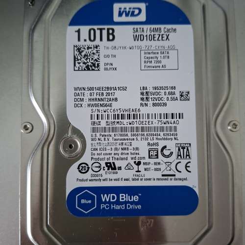 WD BLUE 1TB