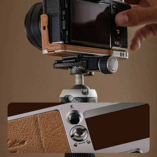 PGYTECH Leather Camera Case for FUJIFILM X-T5