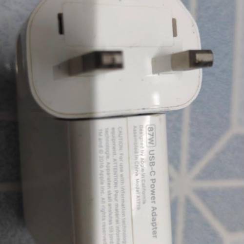 原廠Macbook Pro PD87W,支援所有iPhone5-17pro max極限快充40W,支援android TypeC手...