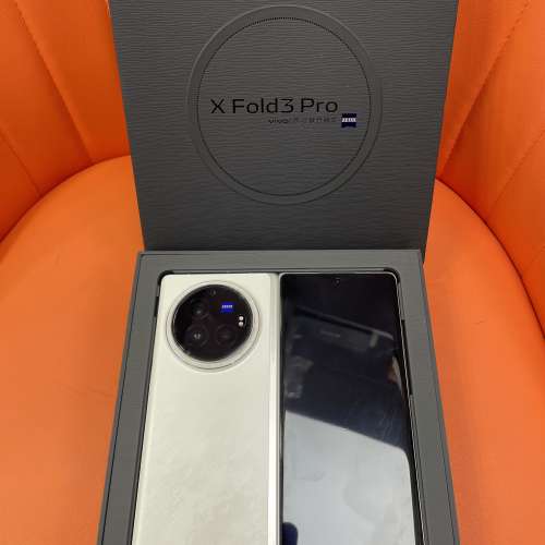 95%New Vivo X Fold 3 Pro 5G 16+512GB 白色 全套有盒有配件 自用首選超值