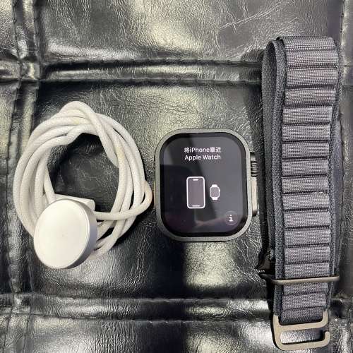 98%New Apple Watch Ultra 3 黑色 香港行貨 Apple保養到2027年1月23日 電池效能100%...