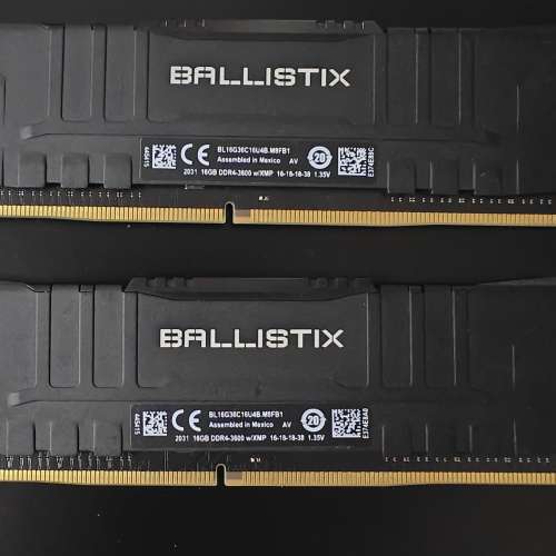 DDR4 3600hz 16gb x4