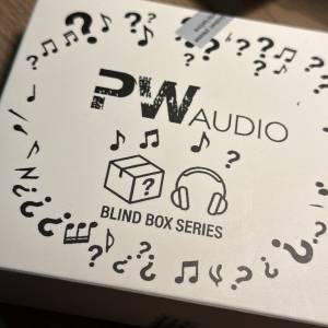 pw audio 盲盒未開封