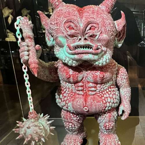 BODA_1129 Kreemo Red Kaiju Sofubi (Luminous / Glow in the Dark) - Rare