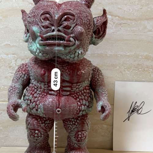 BODA_1129 Kreemo Red Kaiju Sofubi (Luminous / Glow in the Dark) - Rare