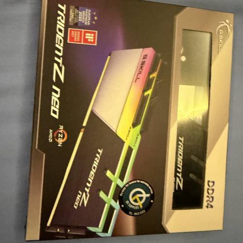 全新 G.skill tridentZ neo ddr4 ram 16gb x 2