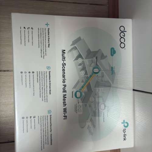【全新行貨】TP-Link Deco X50-PoE (2-pack) 雙 2.5G Port 加強版｜完美支援 2000M ...