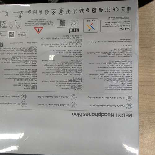 REDMI 耳罩式耳機 Neo 全新未開封黑色