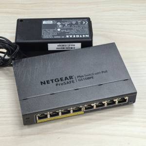 Netgear ProSafe 8 Port Giga W/POE Switch GS108PE