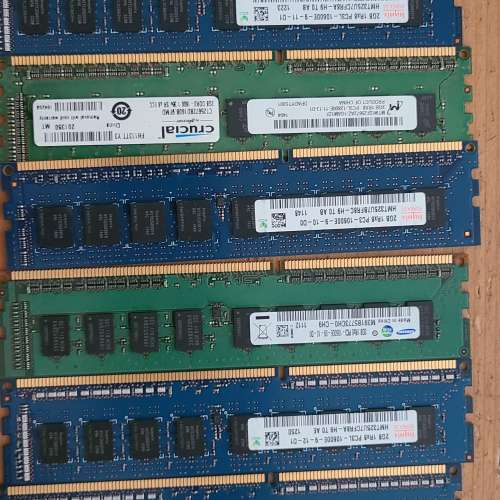 ECC ram DDR3 10600E 2GB x10