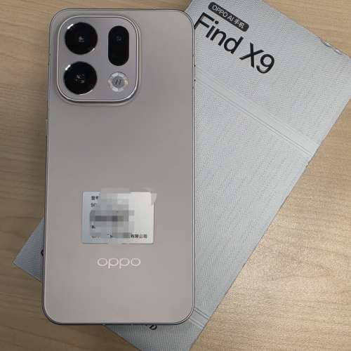 Oppo Find X9 16+1tb 全套 國行 99%new