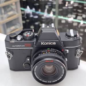 KONICA AUTOFLEX TC + HEXANON 40MM F1.8 全正常 有測光