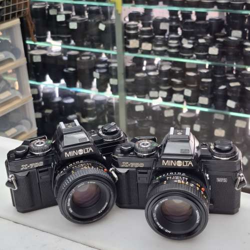 MINOLTA X-700 + MD 50MM F1.7 全正常 有測光