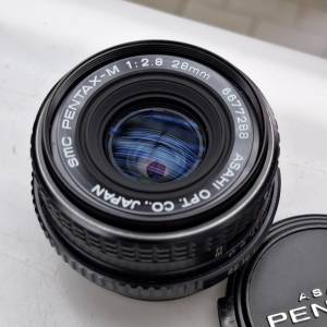 SMC PENTAX-M 28MM F2.8 PK MOUNT