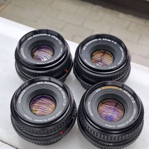 MINOLTA MD ROKKOR -X 45MM F2