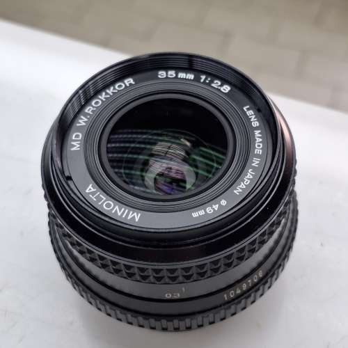 MINOLTA MD ROKKOR 35MM F2.8