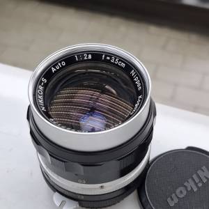 NIPPON KOGAKU NIKKOR-S 3.5CM F2.8 NON Ai MOUNT