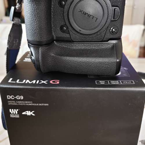 98% 新 Panasonic Lumx G9 + 原装grip