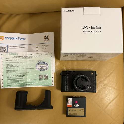 Fujifilm X-E5 Digital Camera 富士相機 with 23mm F2.8 WR Lens