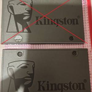 KINGSTON 2.5" 480GB SATA SSD 固態硬碟 [最後滅價 全場最平]
