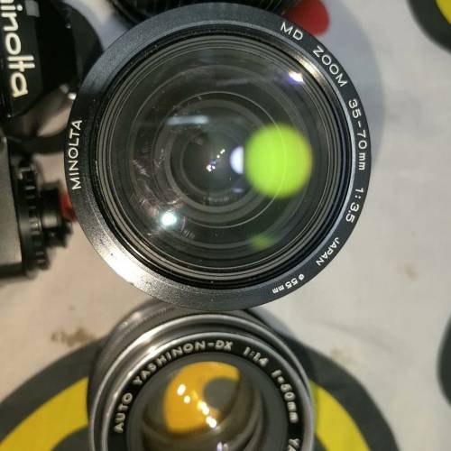 美能达minolta xd机身+4个镜头套装[五角