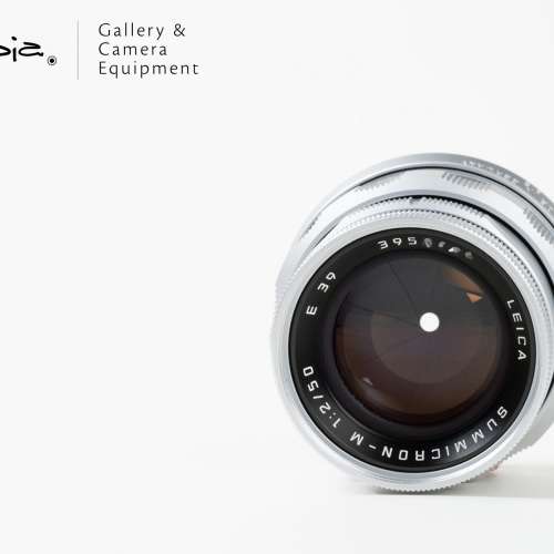 || Leica Summicron-M 50mm F2 - Silver / v4 / 50th Jahre (factory 6-bit) ||
