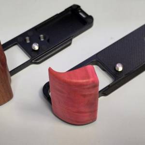 [老虎钳][MOKU] 富士X100VI 相機 木製手柄 鋁合金 底座