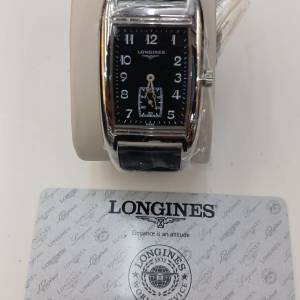 全新Rarest Vintage Longines Belliarti L2.694.4533 Gent's Quartz Leather Strap