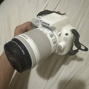 【罕有白色限定版】Canon EOS 100D 連原裝白色Kit鏡 80%新 輕量單反