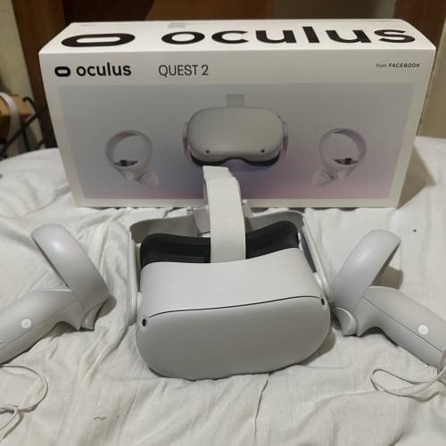 【全套有盒】Meta / Oculus Quest 2 VR 一體機連手掣（90%新 運作全正常）入門VR首選