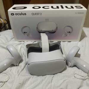 【全套有盒】Meta / Oculus Quest 2 VR 一體機連手掣（90%新 運作全正常）入門VR首選