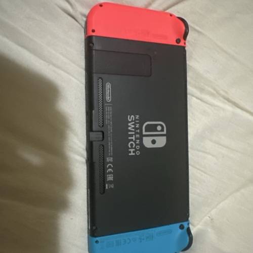 Nintendo Switch 續航版主機（紅藍 Joy-Con）約85%新 功能全正常 即可開玩