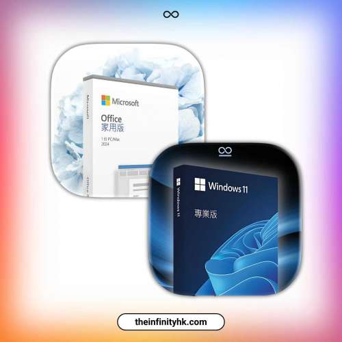 正版授權 Win10 / 11/ 7 /8 Oem Retail License Key各版本，Office 2024/2021 /365...
