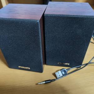 Philips SPA20 電腦喇叭 PC Speaker