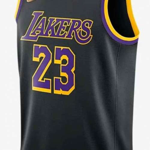 XL碼 全新 男款 Nike NBA Swingman 球衣 LeBron James Lakers Earned Edition