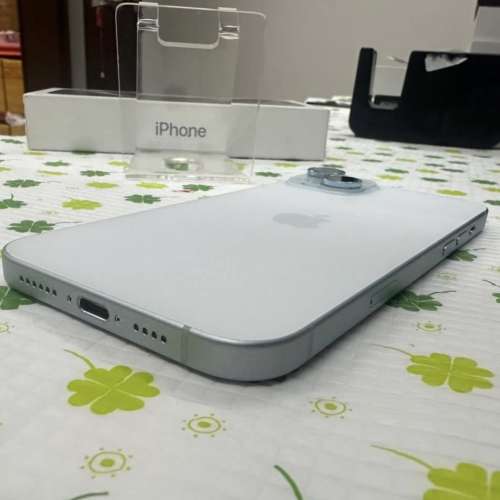 大機iPhone 15 plus 256gb,港行雙卡極新，完美冇花，冇修冇拆，所有功能正常，電85...